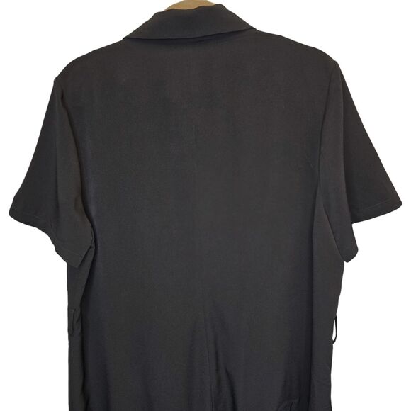 Forever 21 Plus Women's 2X Black Double-Breasted Short Sleeve Blazer Dress - Picture 8 of 14